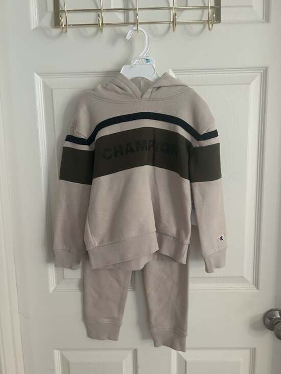 Champion Other - Champion Hoodie And Jogger Set Size 5 Sand Khaki
